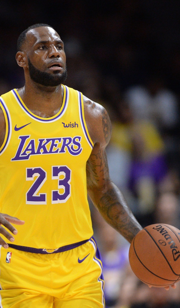 Баскетболист Леброн Джеймс игрок команды «Лос-Анджелес Лейкерс»