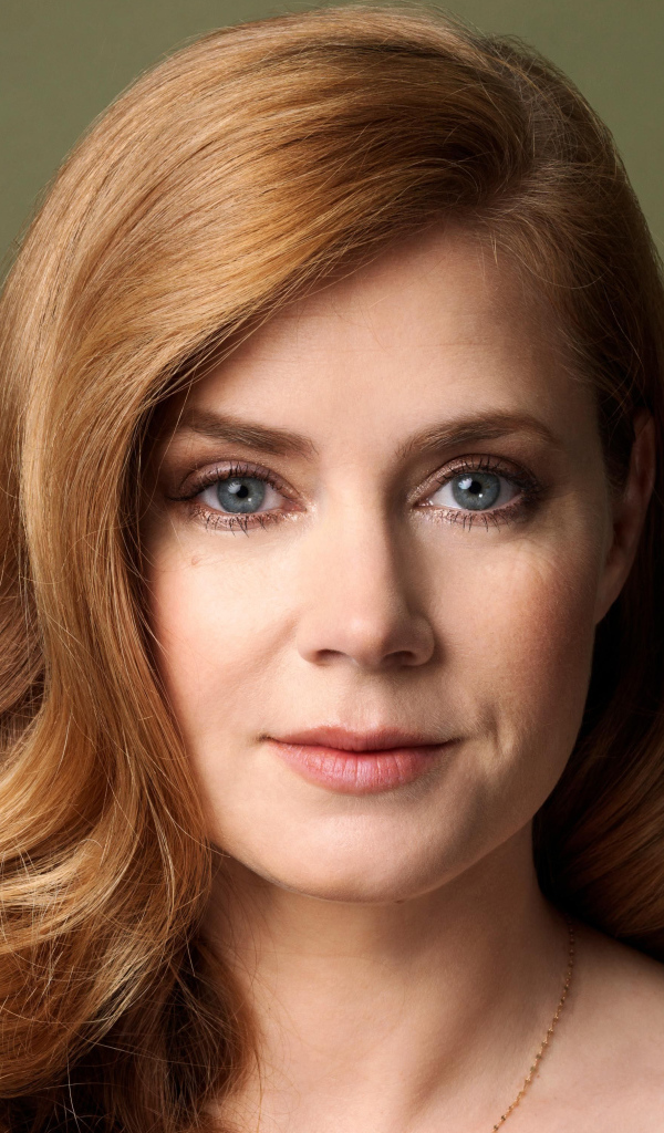 Красивая голубоглазая рыжеволосая девушка, актриса Эми Адамс