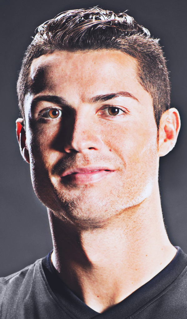 Футболист Криштиану Роналду лицо крупным планом