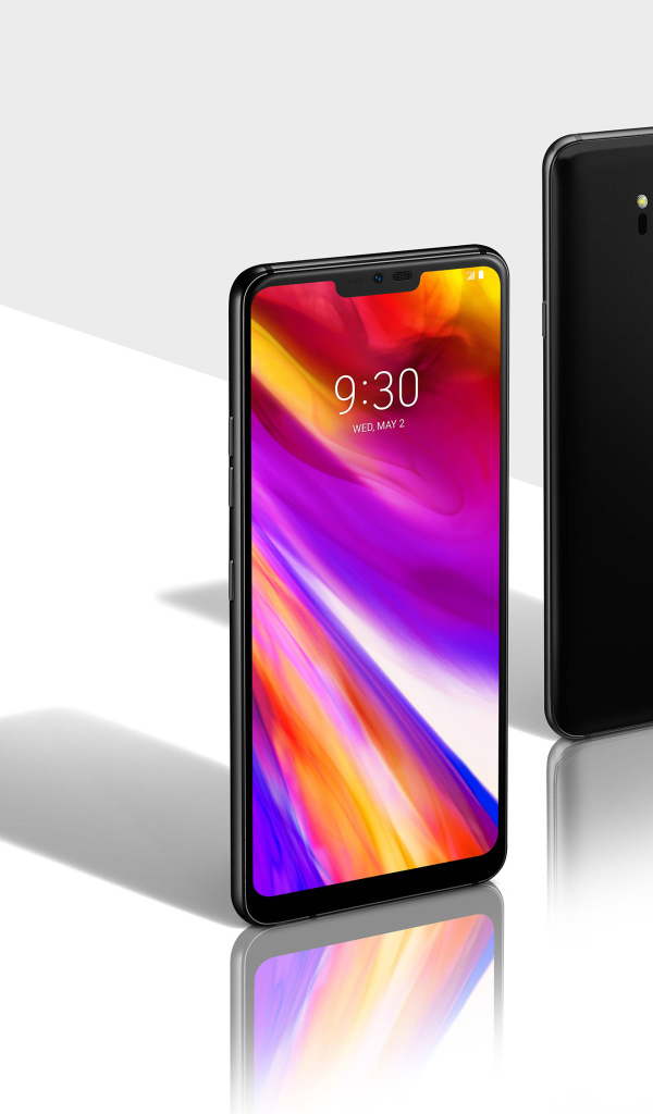 Новые яркие тонкие смартфоны  LG G7 ThinQ, 2019 года