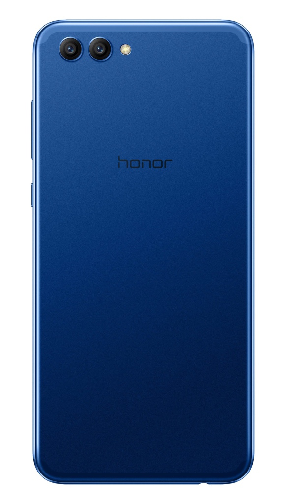 Новый смартфон Honor 10 на белом фоне