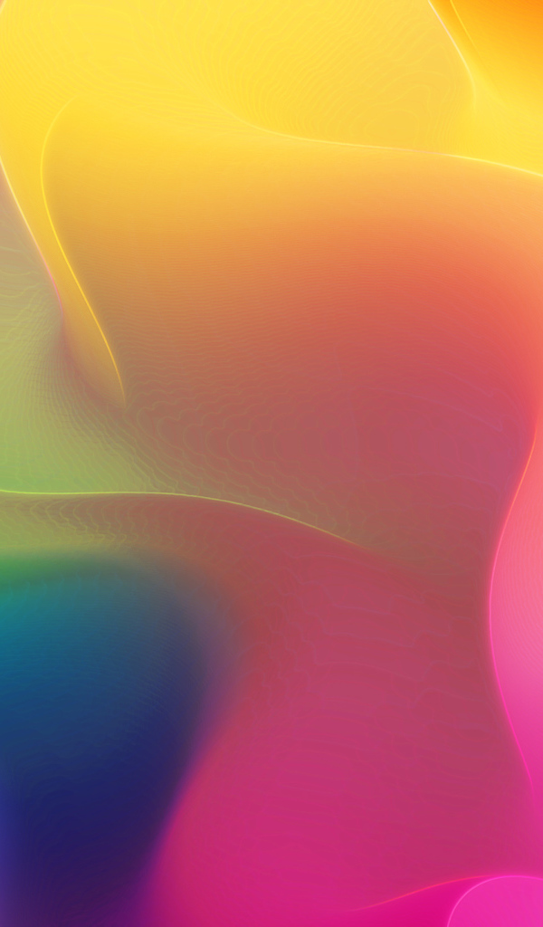 Абстрактный радужный рисунок 