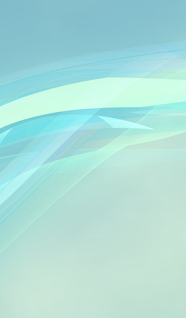 Абстрактная волна нежного голубого цвета