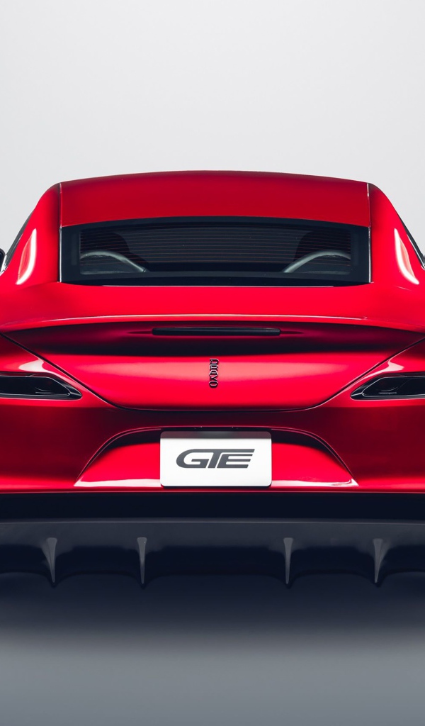 Автомобиль Drako GTE 2, 2020 года вид сзади