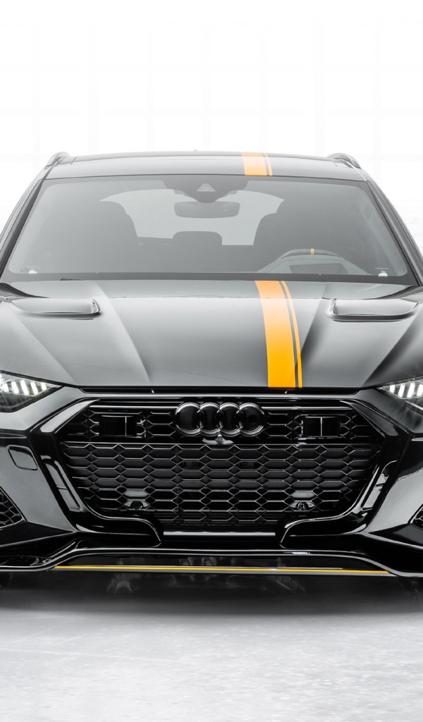 Автомобиль Mansory Audi RS 6 Avant 2020 года вид спереди 