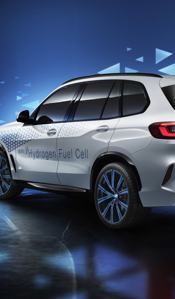 Внедорожник BMW I Hydrogen NEXT 2019 года вид сзади
