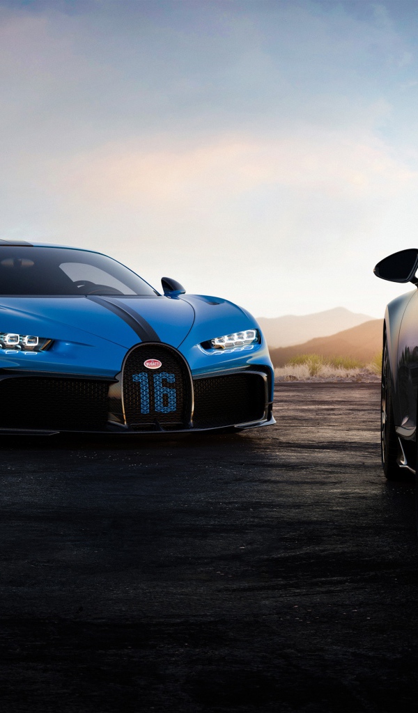 Автомобиль Bugatti Chiron Pur Sport 2020 года 