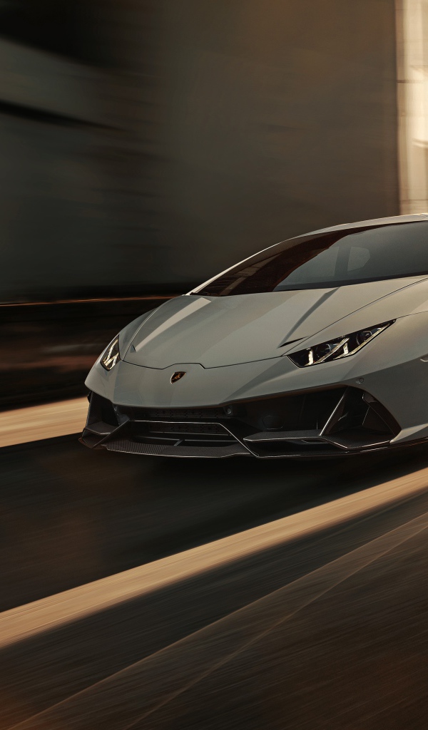 Expensive car Lamborghini Huracan EVO 2020