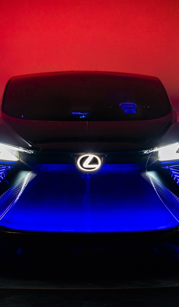 Автомобиль Lexus LF-30, 2020 года с неоновой подсветкой 