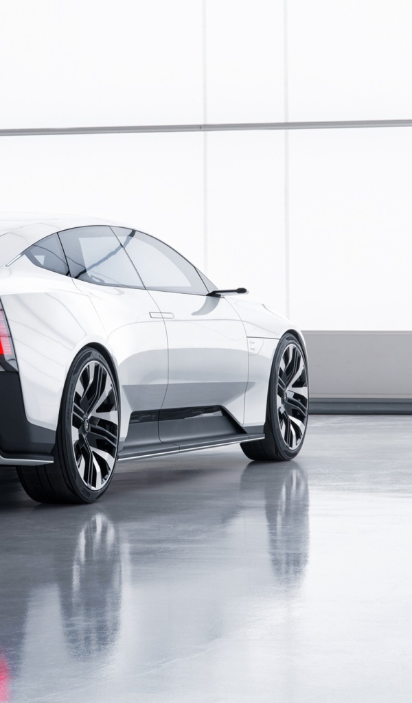 Автомобиль Polestar Precept 2020 года вид сзади