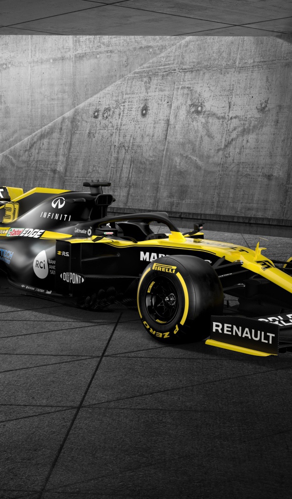 Гоночный автомобиль Renault RS20 2020 года 