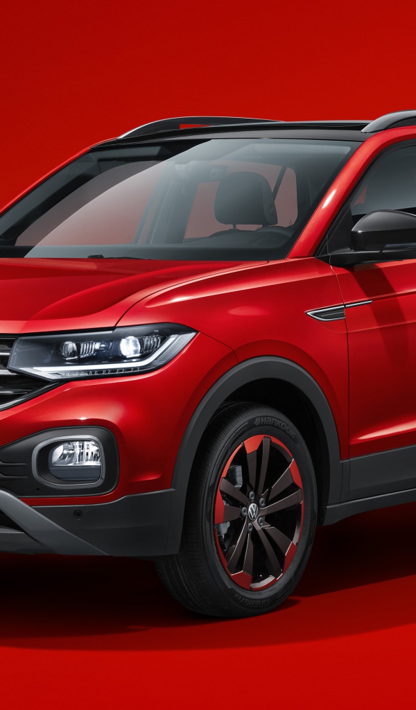 Красный внедорожник Volkswagen Tacqua 280 TSI 2019 года 