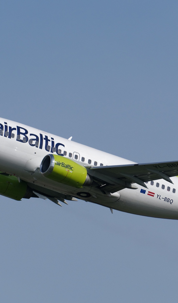 Пассажирский самолет Boeing YL-BBQ авиакомпании Air Baltic