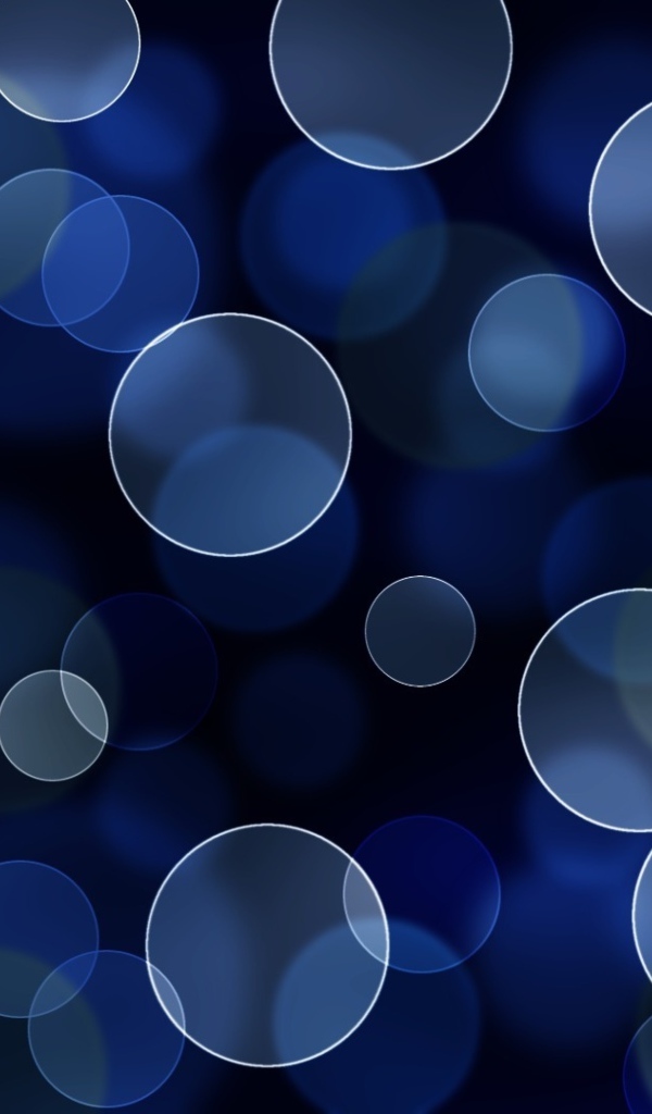 Разноцветные круги с размытым фоном 