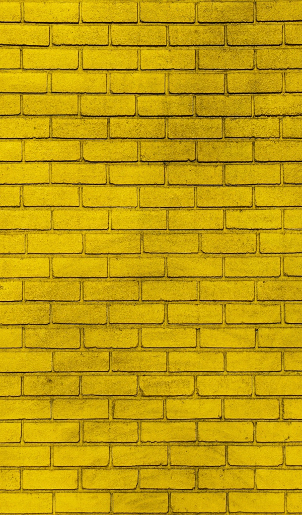 Желтый кирпичный фон 