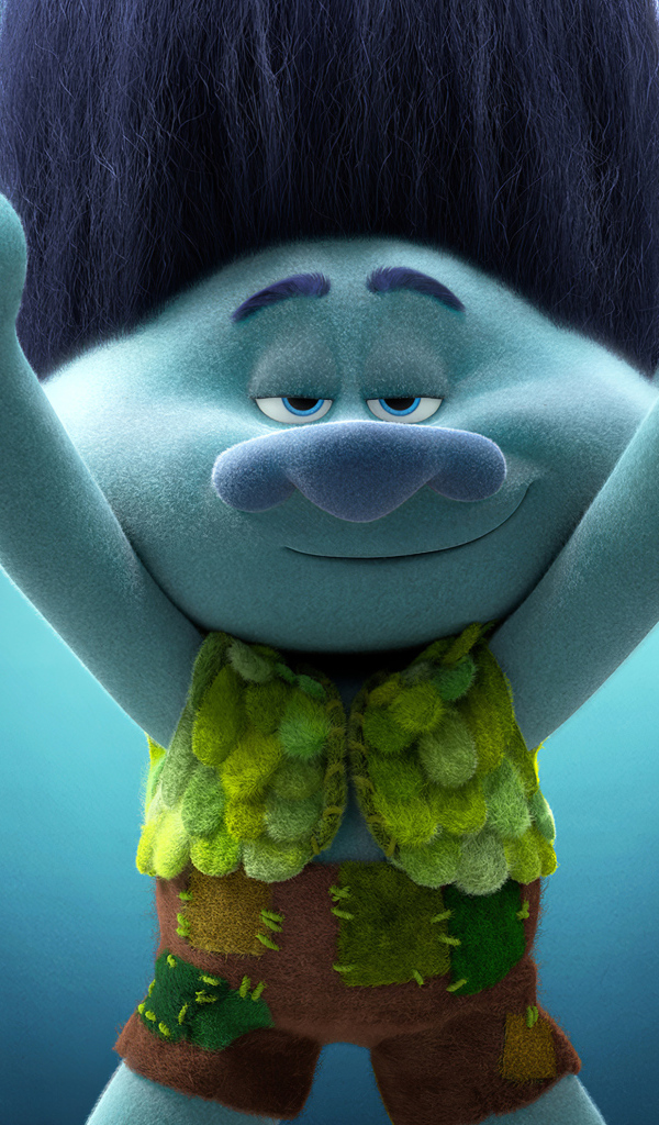 Цветан персонаж мультфильма Тролли: Мировой тур, 2020