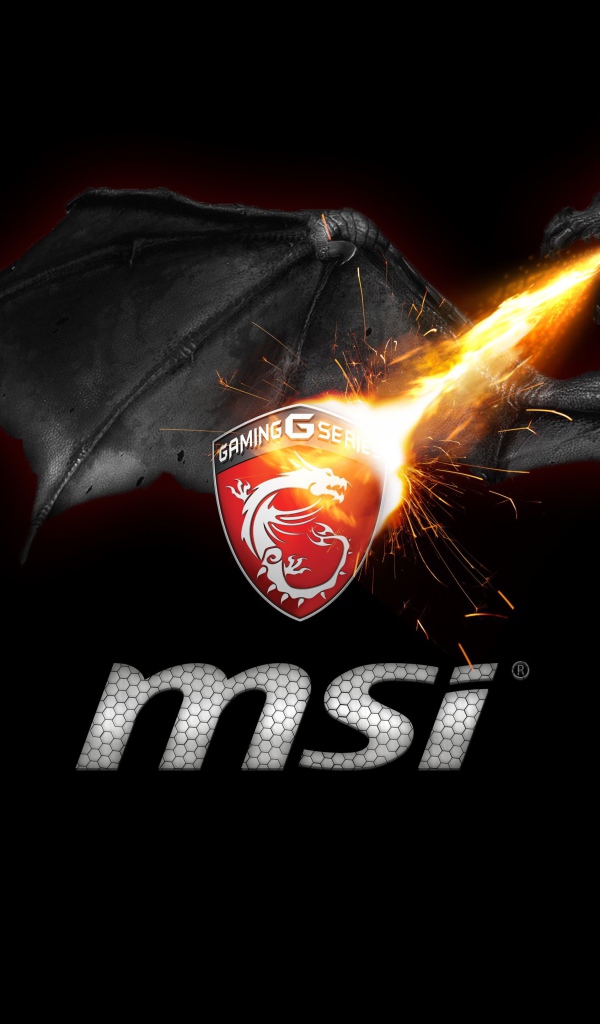 Дракон логотип MSI G Series MSI Gaming