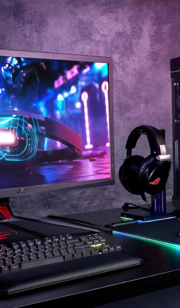 Большой игровой монитор Asus ROG Swift, 2020 года