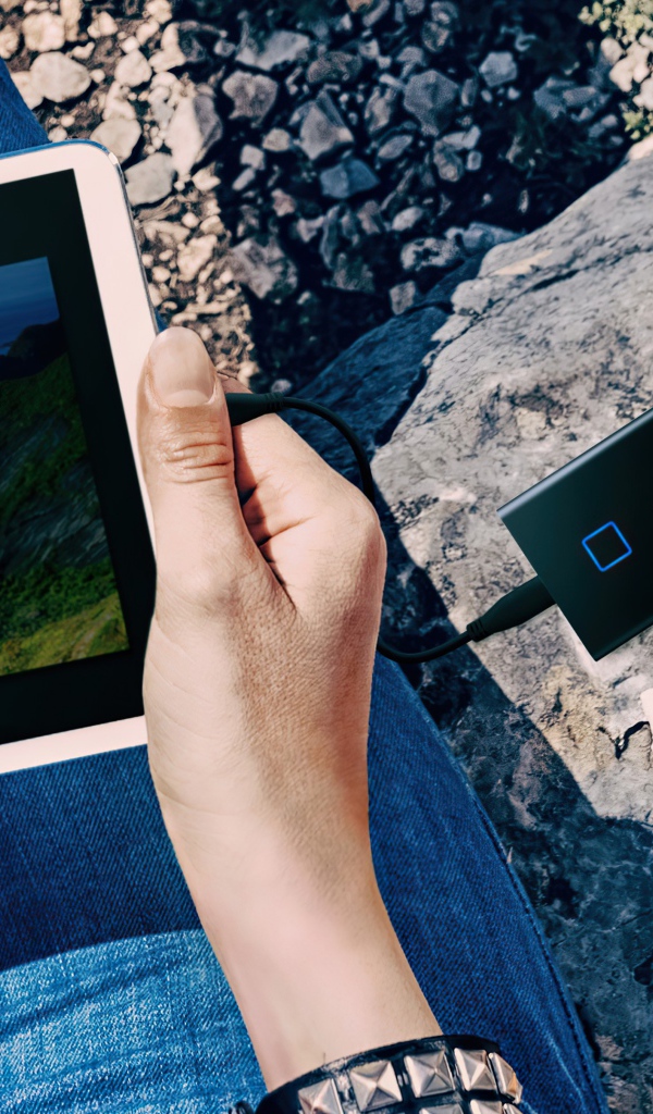 Портативный накопитель Samsung T7 Touch SSD, 2020