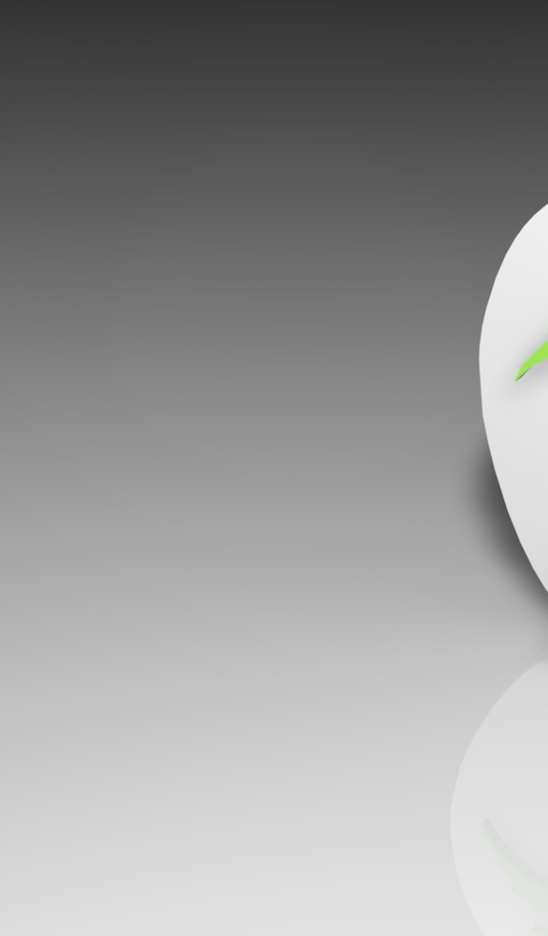 Логотип imac 27 на сером фоне