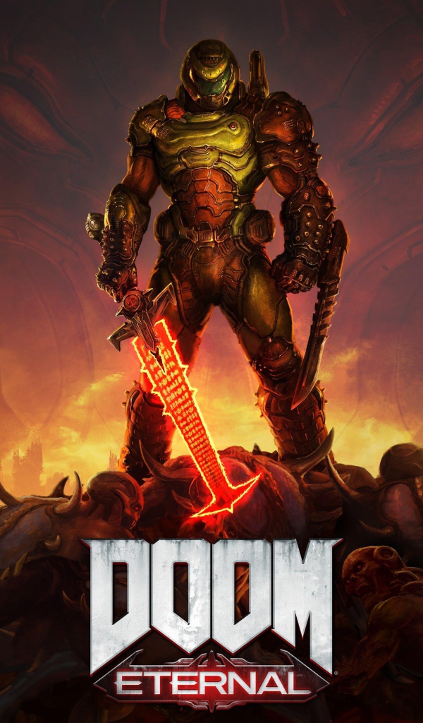 Персонаж Палач Рока компьютерная игра Doom Eternal, 2020