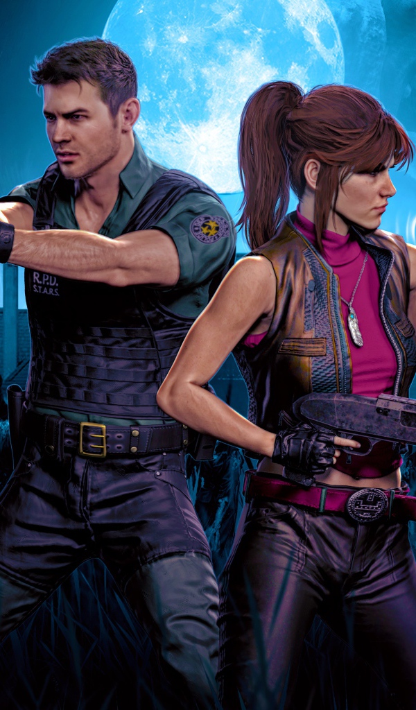 Персонажи компьютерной игры Resident Evil 3, 2020