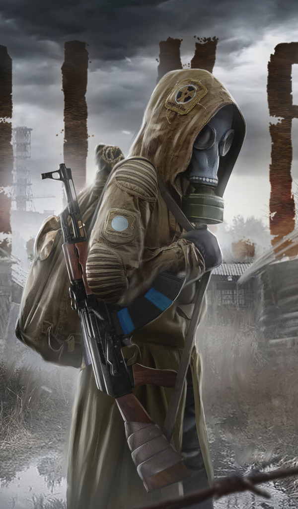 Постер компьютерной игры S.T.A.L.K.E.R. 2, 2021