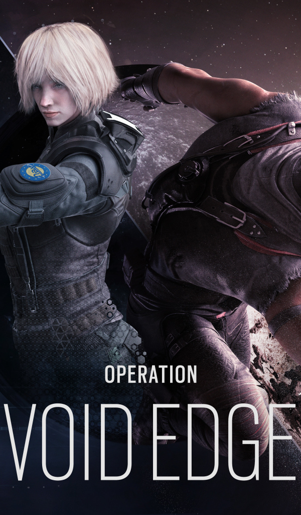 Постер компьютерной игры Tom Clancys Rainbow Six Siege Opeartion Void Edge, 2020