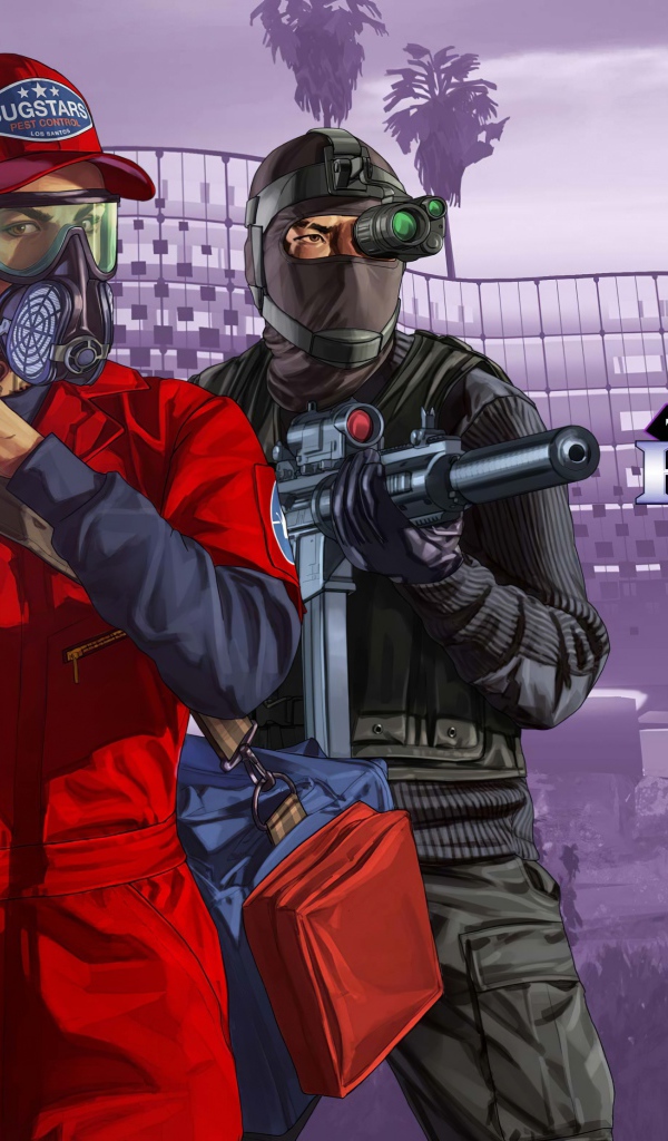 Постер игры GTA Online: The Diamond Casino Heist, 2020