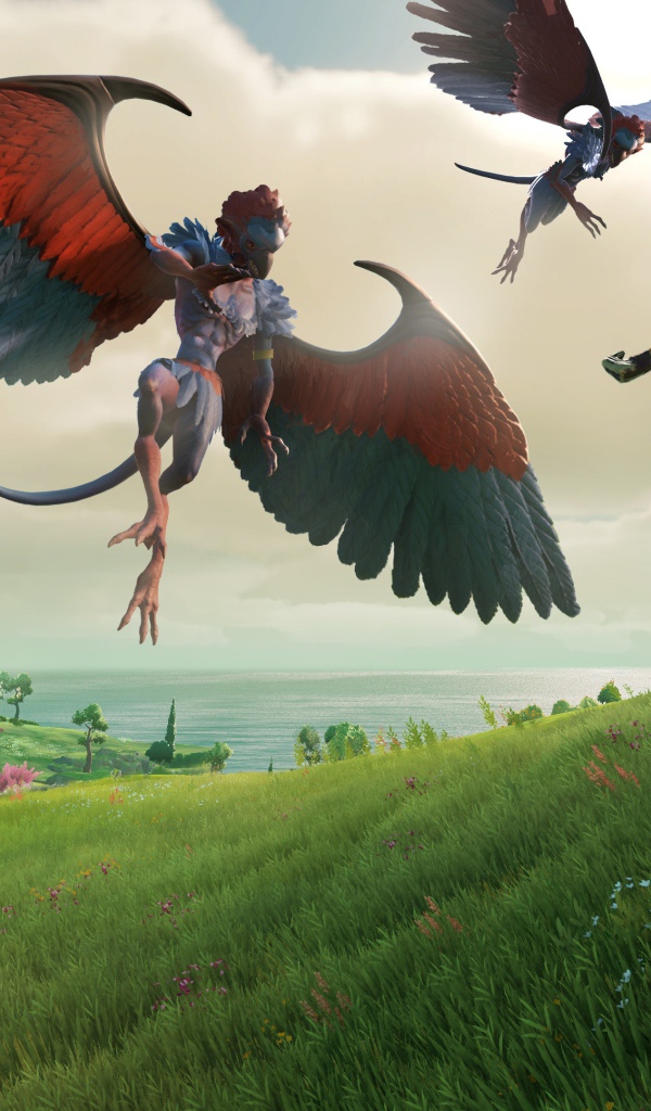 Бой с монстрами компьютерная игра Gods & Monsters, 2020