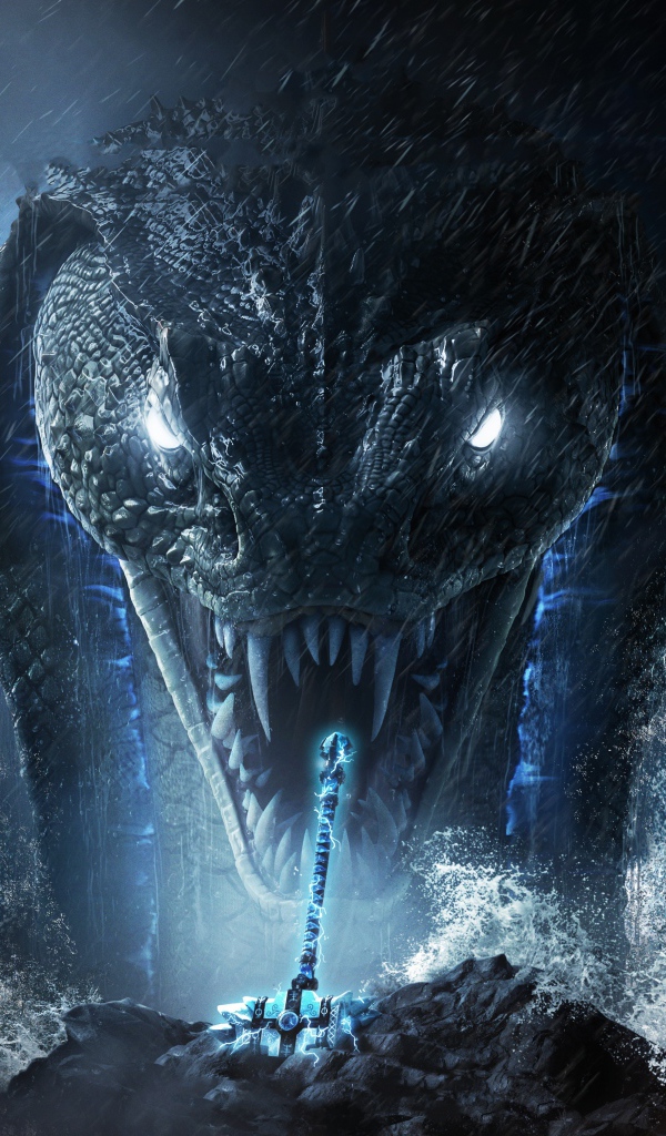 Монстр из видеоигры  Wrath of the Jormungandr