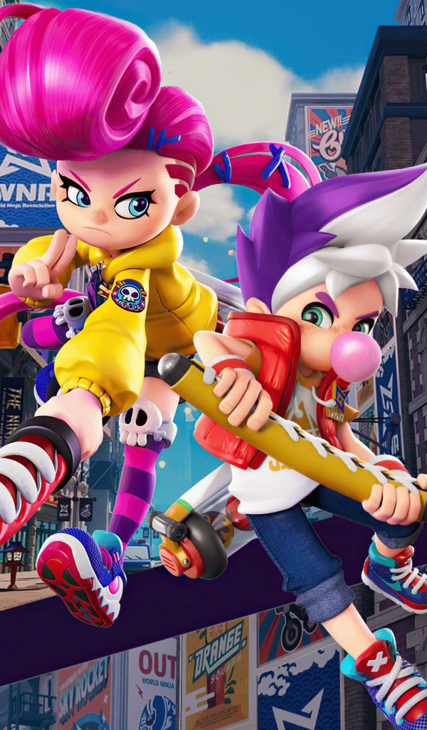 Персонажи видеоигры Ninjala, 2020