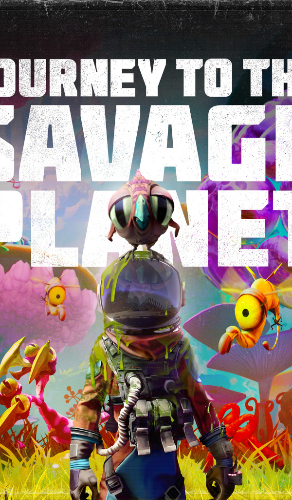 Постер новой компьютерной игры Journey to the Savage Planet, 2020