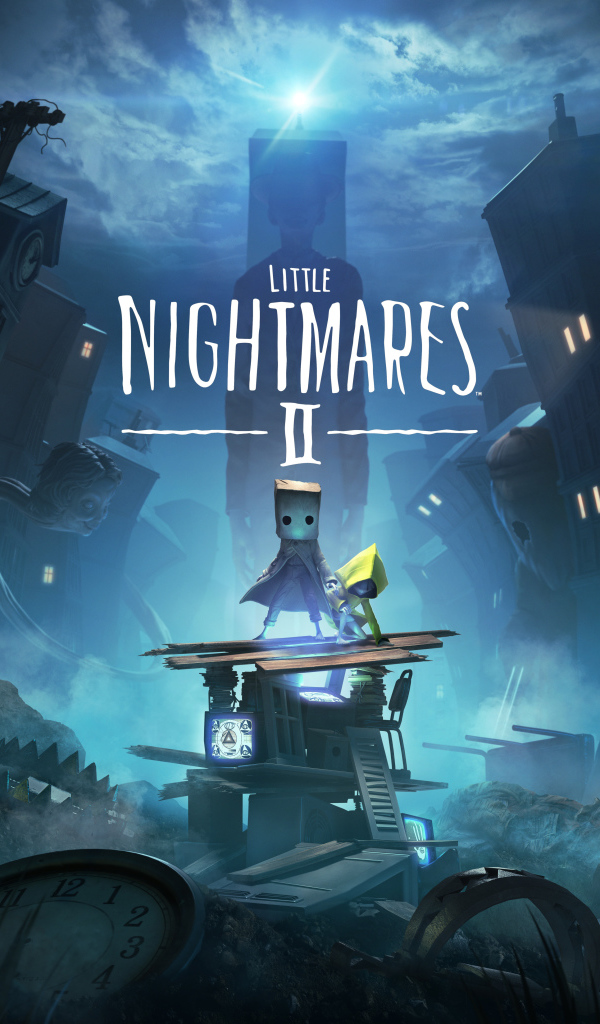 Постер новой компьютерной игры Little Nightmares 2, 2020