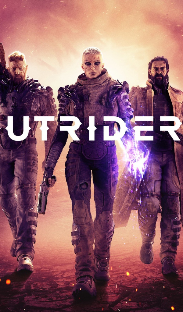 Постер новой компьютерной игры Outriders, 2020