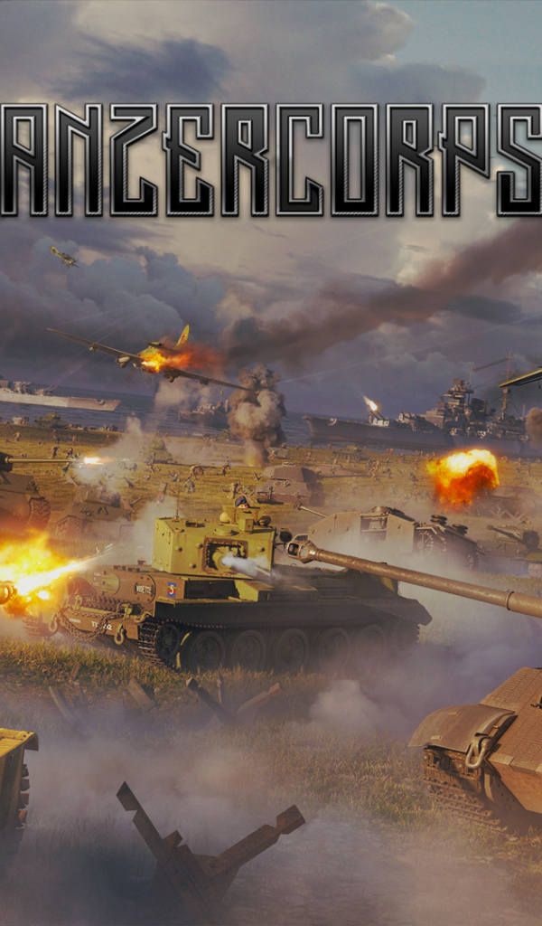 Poster of the new computer game Panzer Corps 2