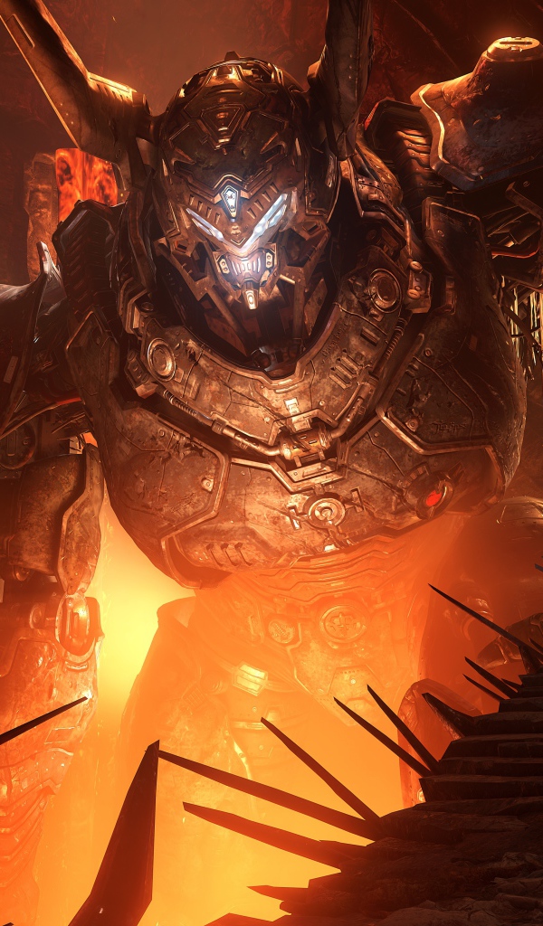 Робот из компьютерной игры Doom Eternal, 2020