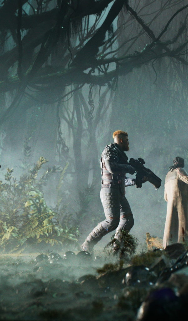 Скриншот компьютерной игры экшена Outriders