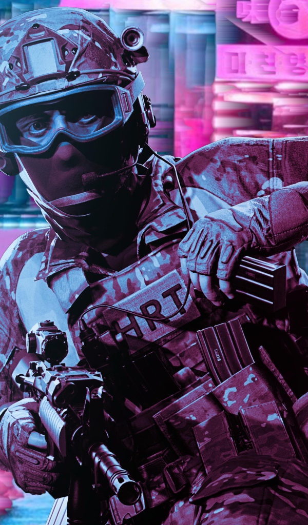 Солдат из компьютерной игры Ready Or Not