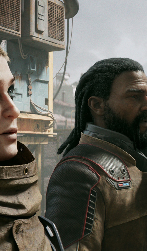 Солдаты из компьютерной игры Outriders