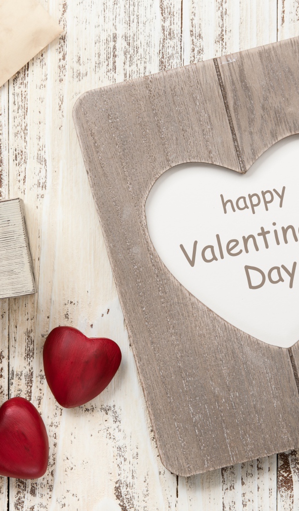 Кубики и рамка на День Святого Валентина 