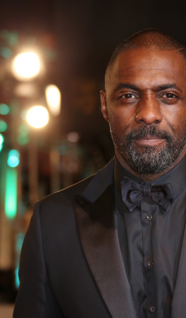 Британский актер Идрис Эльба  в костюме