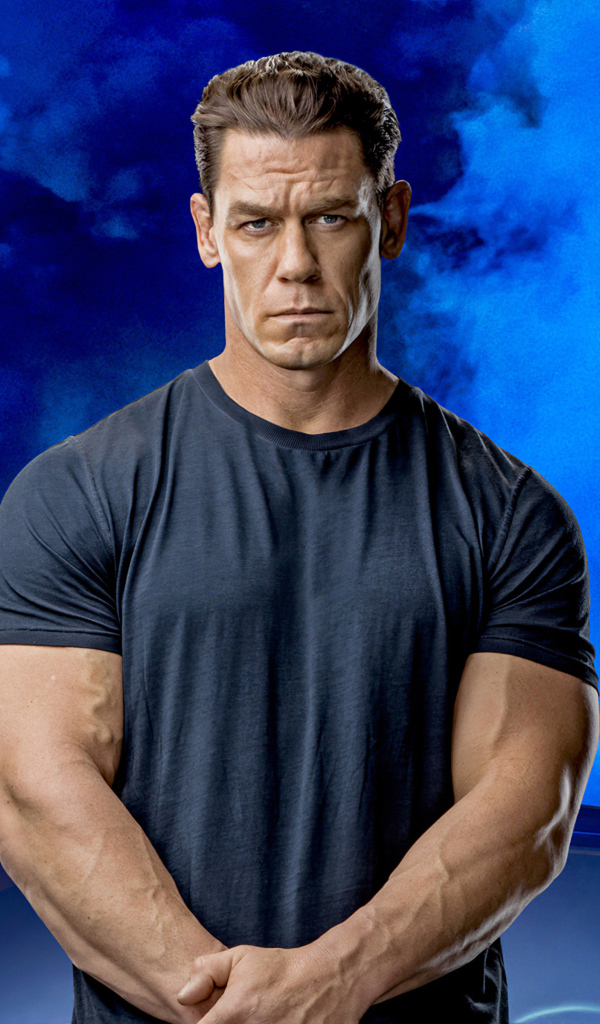 Actor John Cena in the new movie Fast and the Furious 9, 2020