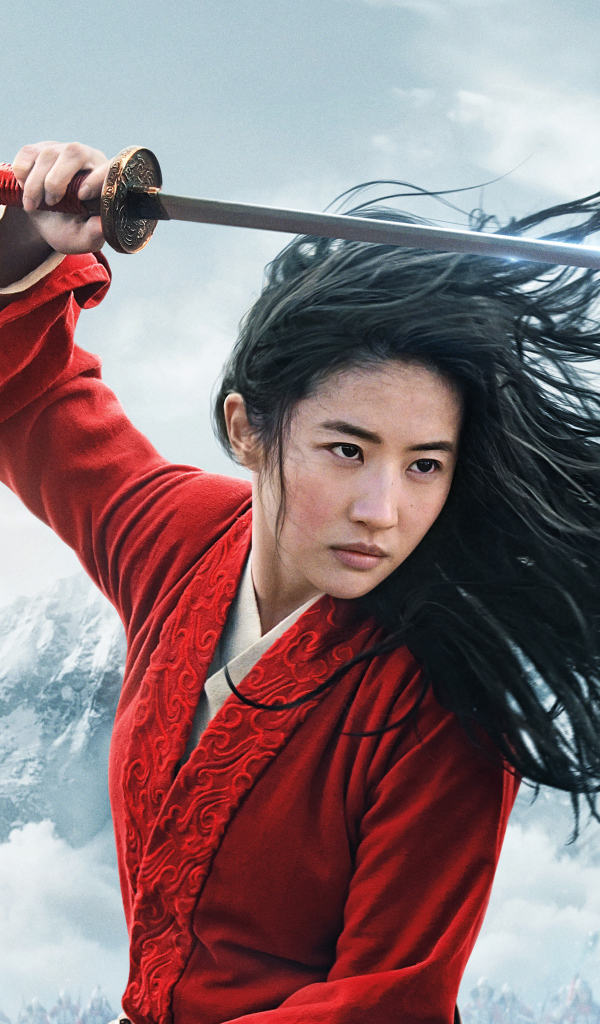 Актриса Лю Ифэй  в новом фильме Мулан, 2020