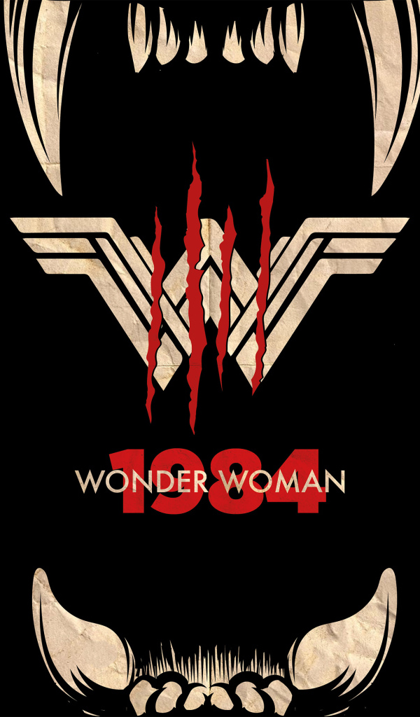 Постер нового фильма Чудо-женщина: 1984, 2020