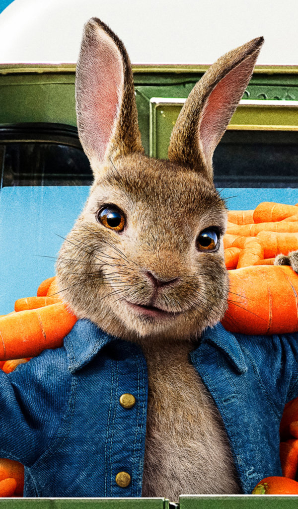 Постер нового фильма Кролик Питер 2, 2020 года