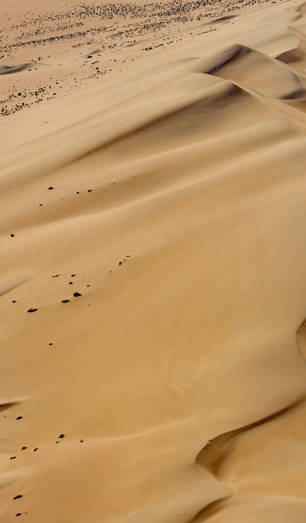 Бескрайняя пустыня Намибии 