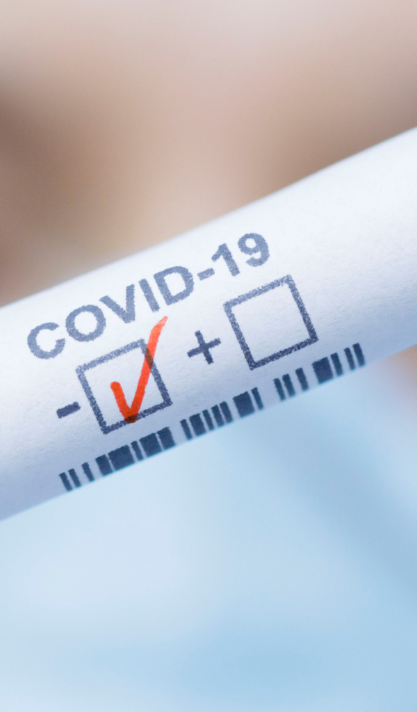 Blood test for coronavirus covid-19 positive