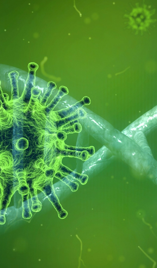 Зеленые коронавирусы COVID-19 в РНК