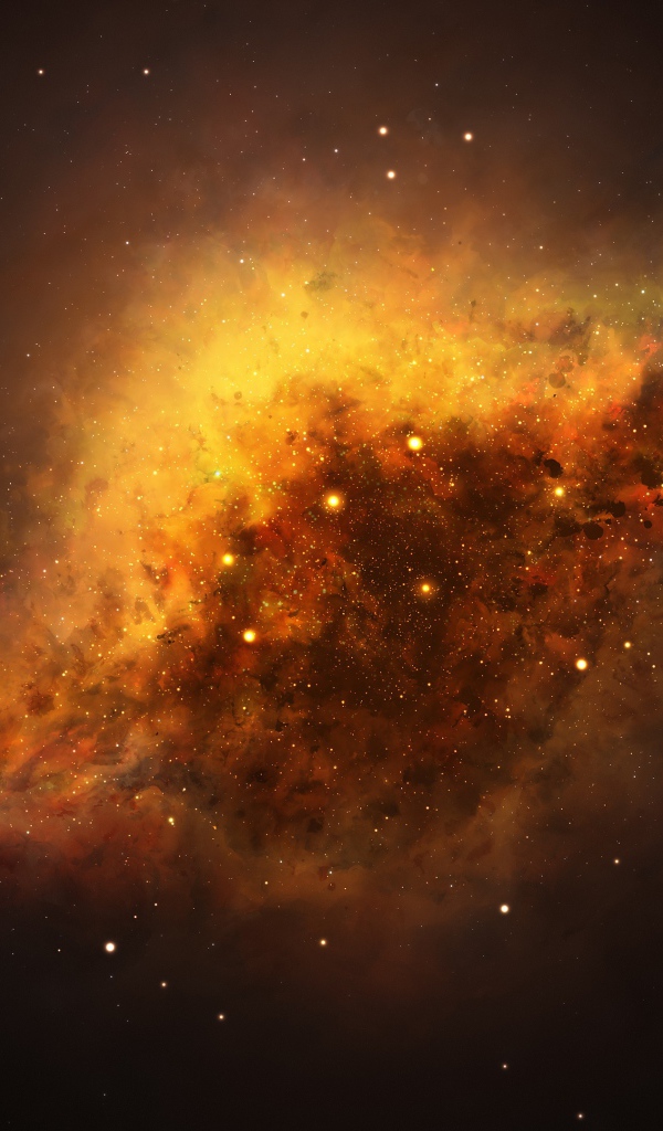 Яркий млечный путь в бескрайнем небе 